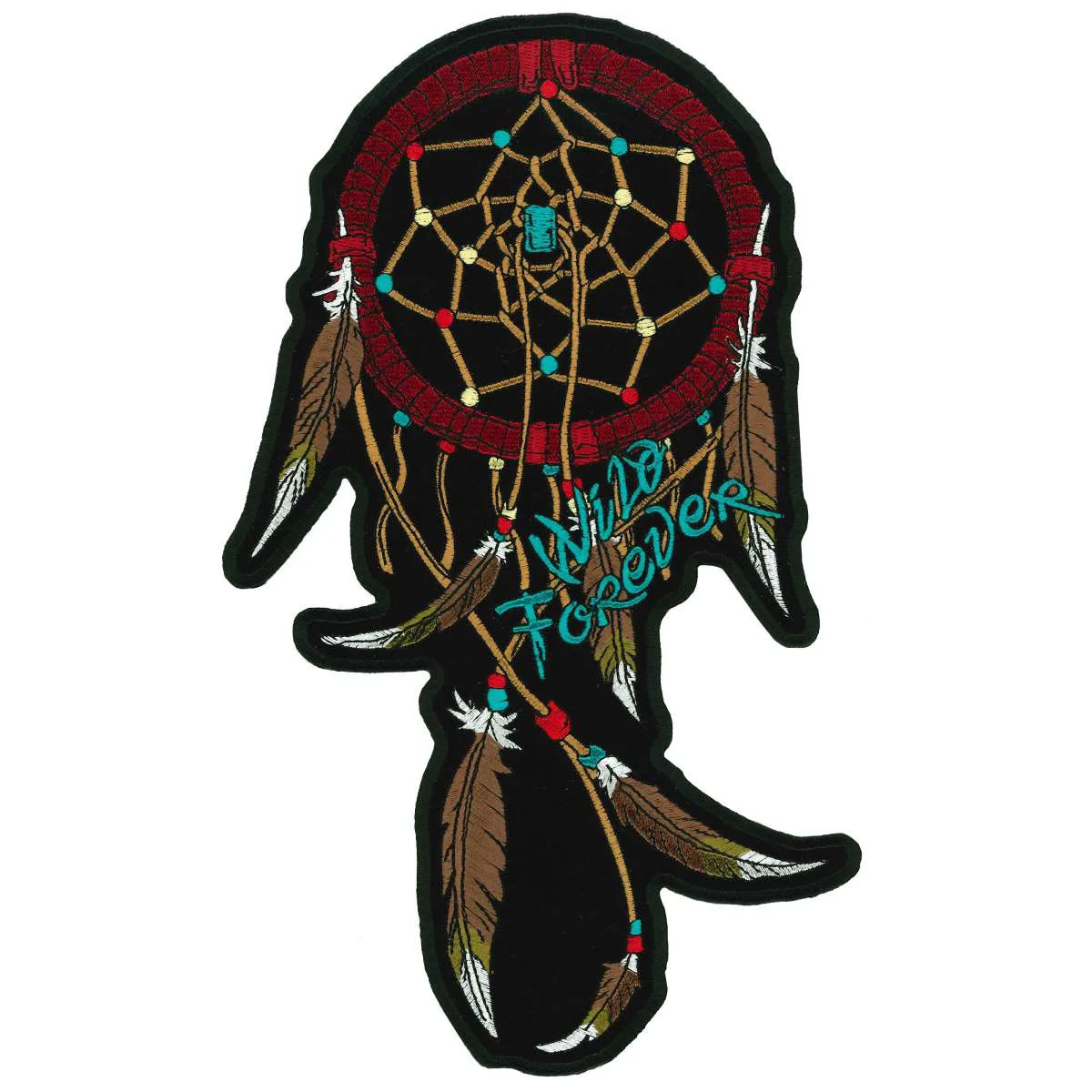 Recyclable Hot Leathers PPA5346 Wild Dream Catcher 6 Patch PPA5346 Fine