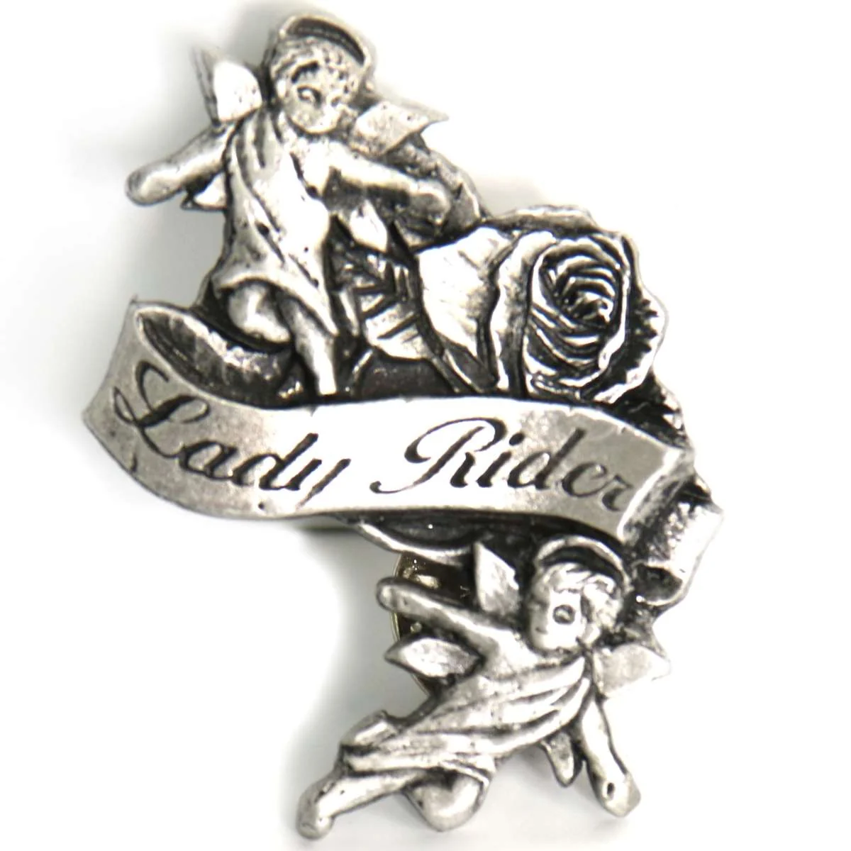 Quality Hot Leathers Lady Rider Angels Pin PNA1041 Versatile