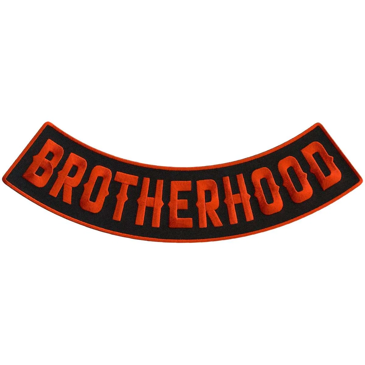 Recyclable Hot Leathers Brotherhood 12 X 3 Bottom Rocker Patch PPM5115 Fast