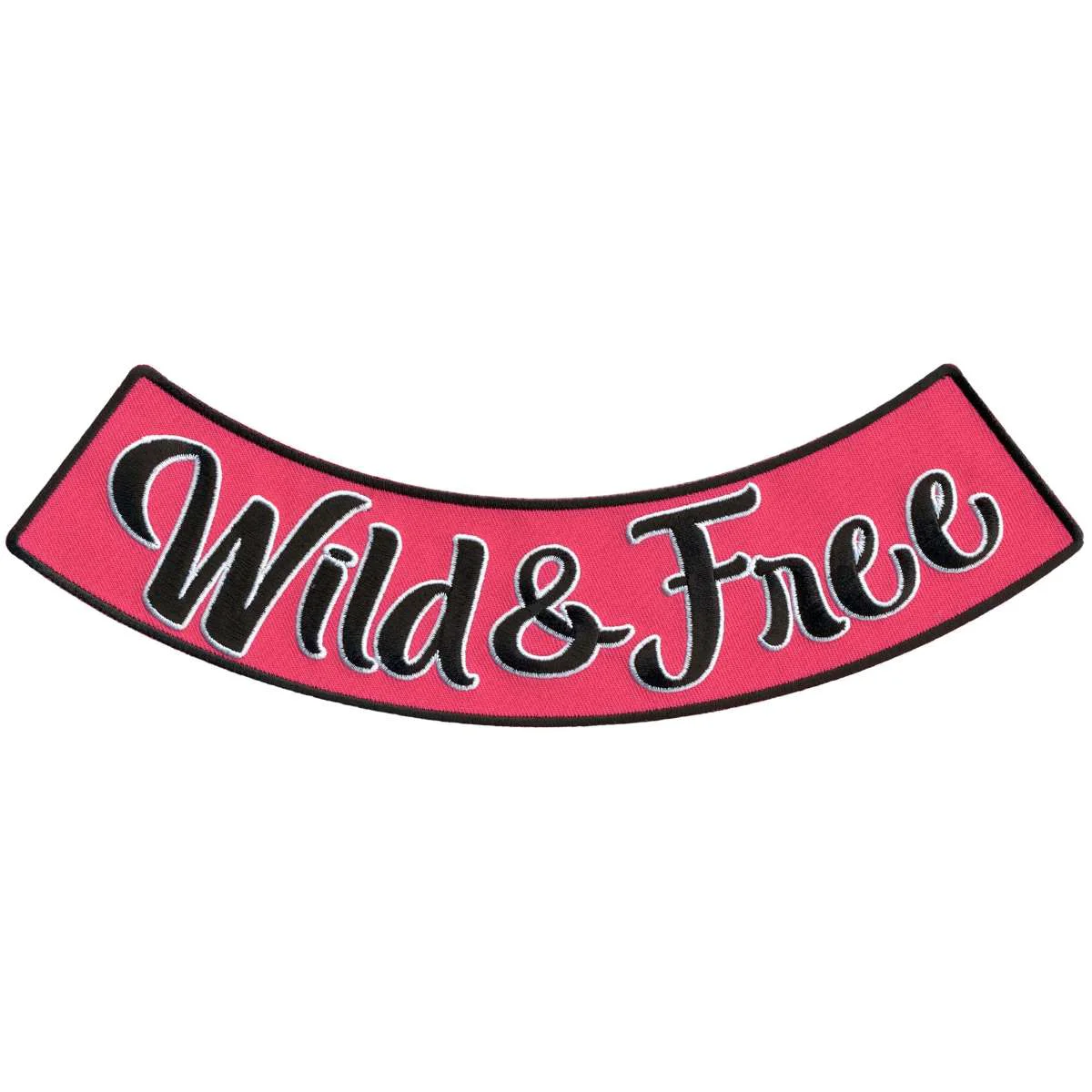 Effective Hot Leathers Wild 10 X 2 Bottom Rocker Patch PPM5211 Smooth