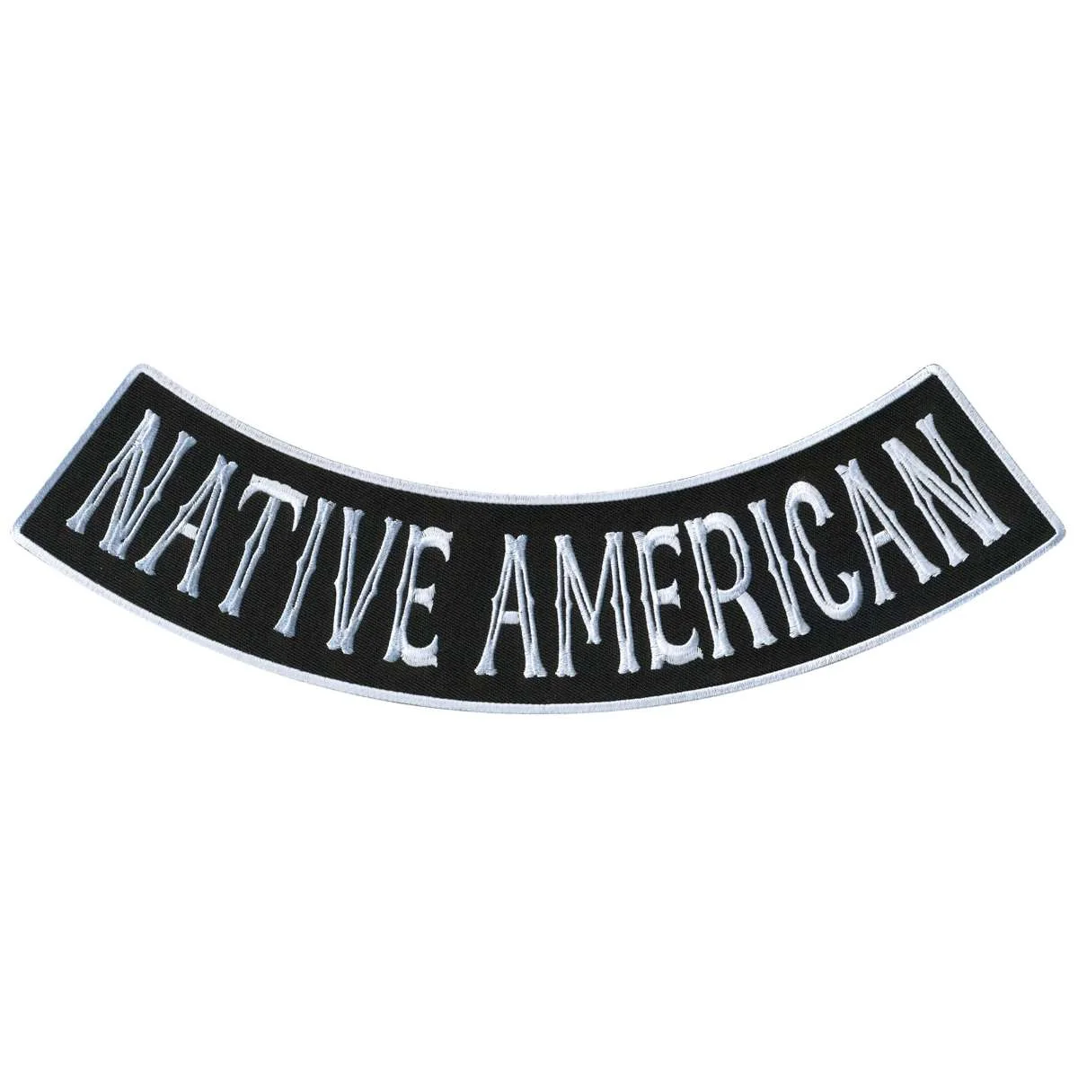 Eco-Friendly Hot Leathers Native American 12 X 3 Bottom Rocker Patch PPM5145 Casual