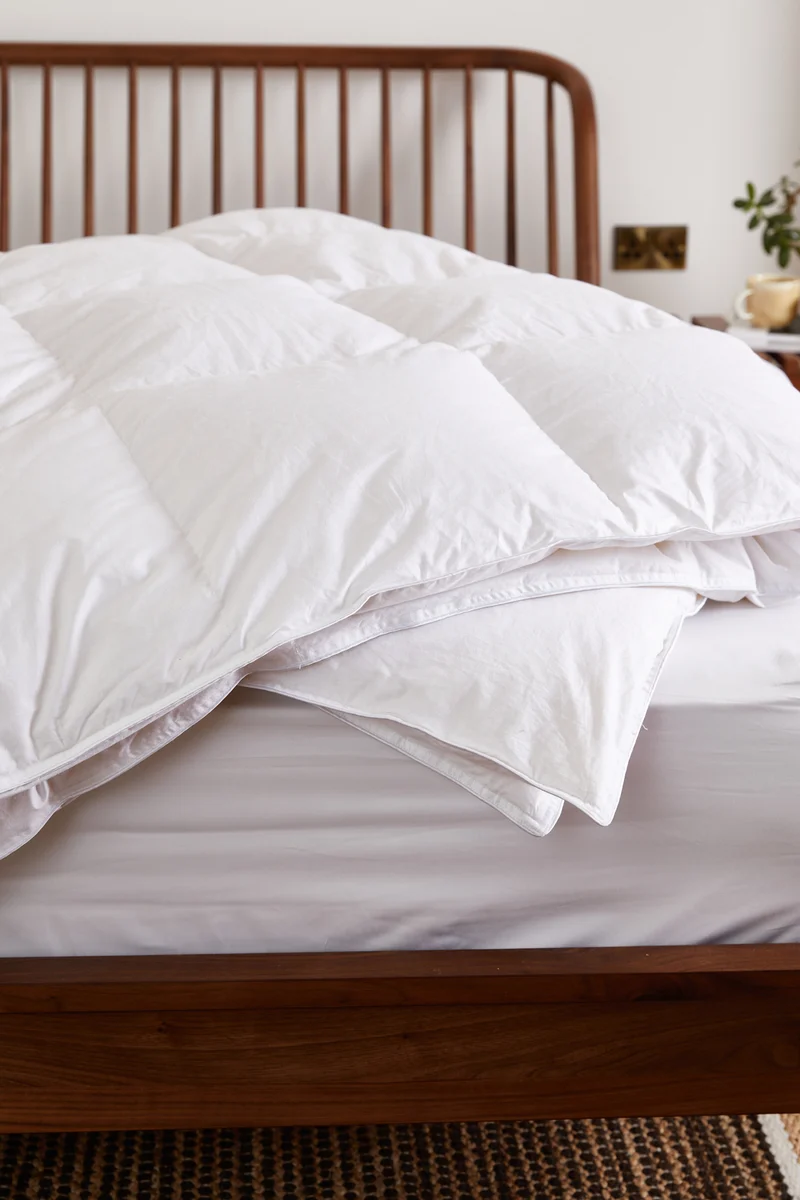 Carefully Designed Foxford Cotton Microfibre Duvet – Double 13.5 Tog Sustainable