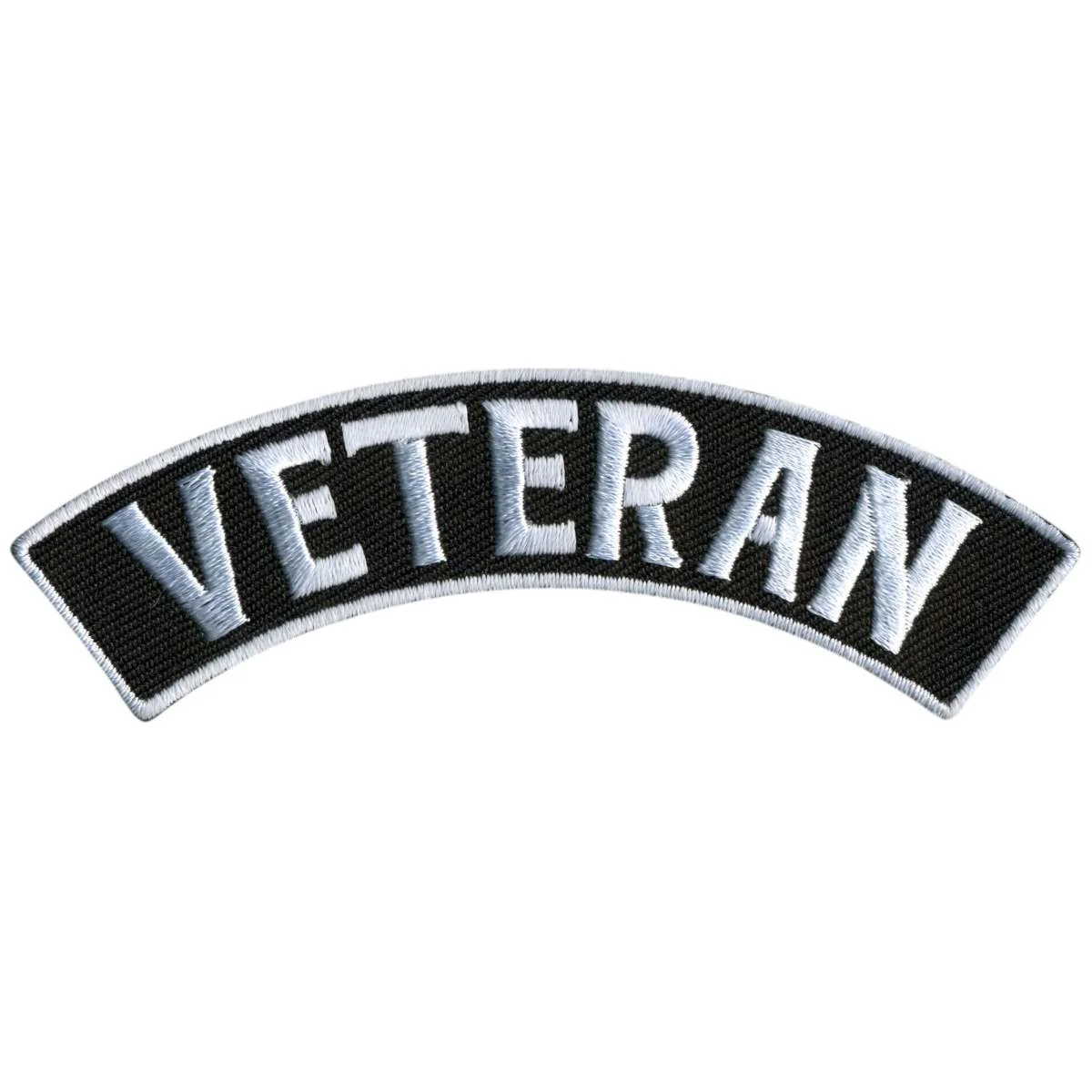 Dependable Hot Leathers Veteran 4 X 1 Top Rocker Patch PPM4178 Sustainable