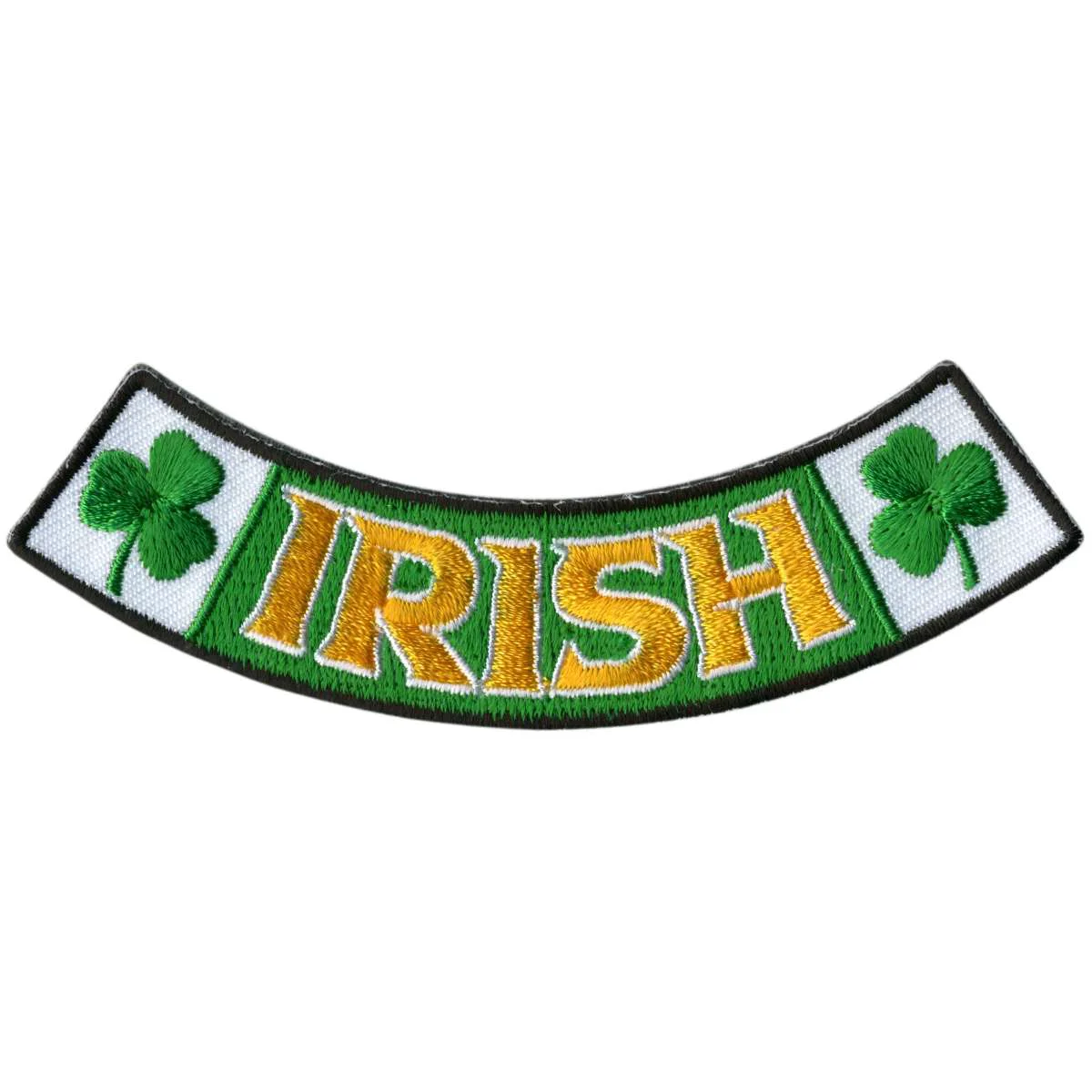 Detailed Hot Leathers Irish 4 X 1 Bottom Rocker Patch PPM5138 User-Friendly
