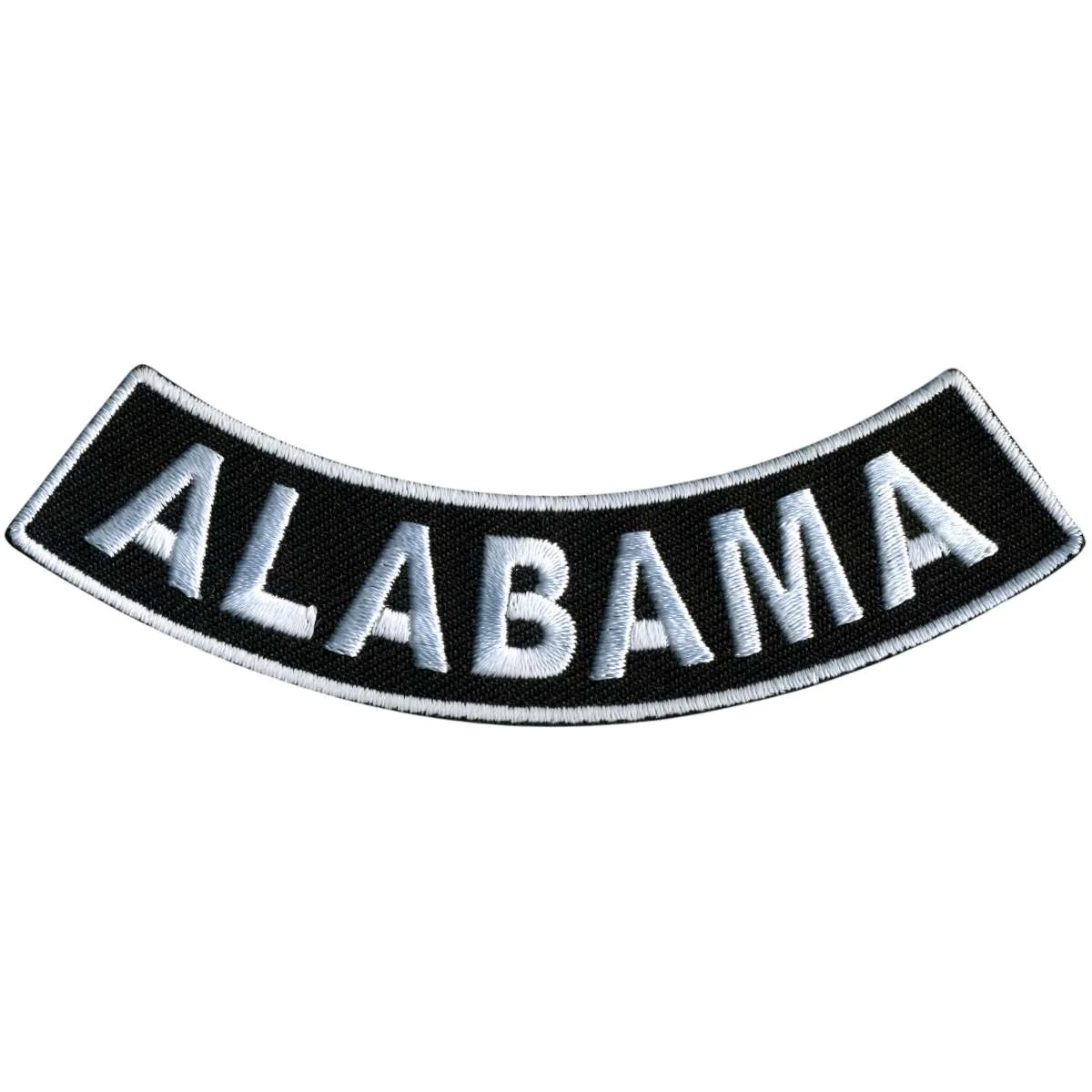 Elegant Hot Leathers Alabama 4 X 1 Bottom Rocker Patch PPM5002 Specialty