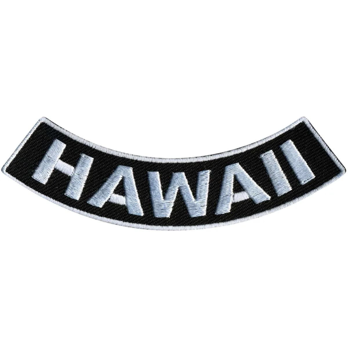 Healthy Hot Leathers Hawaii 4 X 1 Bottom Rocker Patch PPM5022 Eco-Friendly