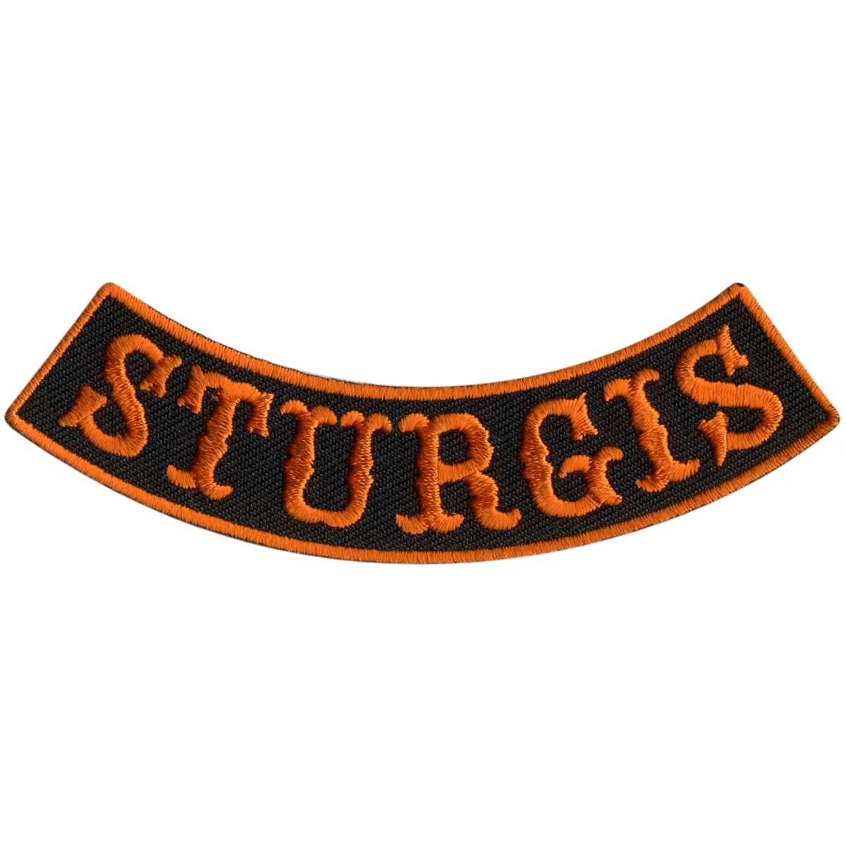 Luxury Hot Leathers Sturgis 4 X 1 Bottom Rocker Patch PPM5156 Sustainable