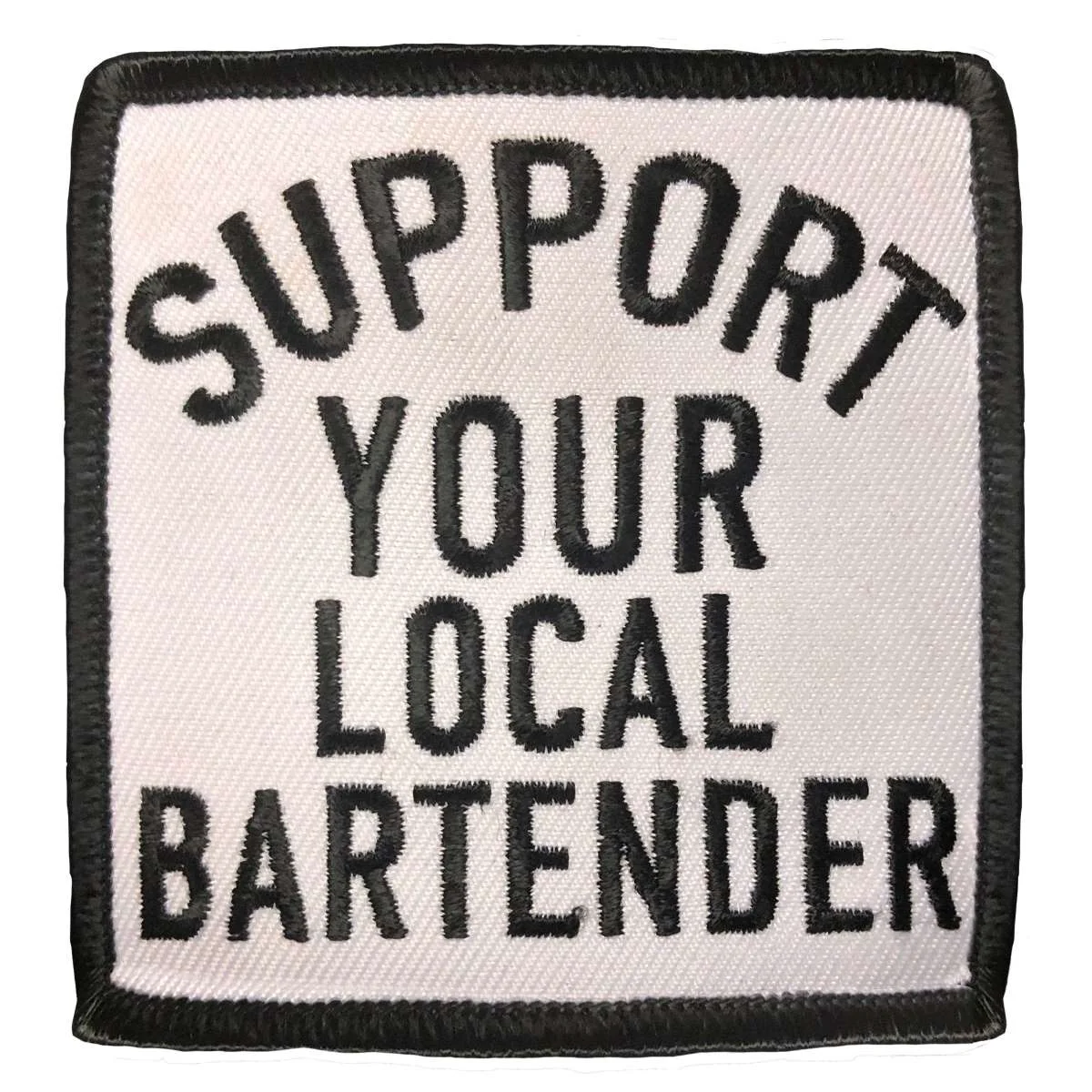 Smooth Hot Leathers Support Your Local Bar Patch PPL9778 Certified