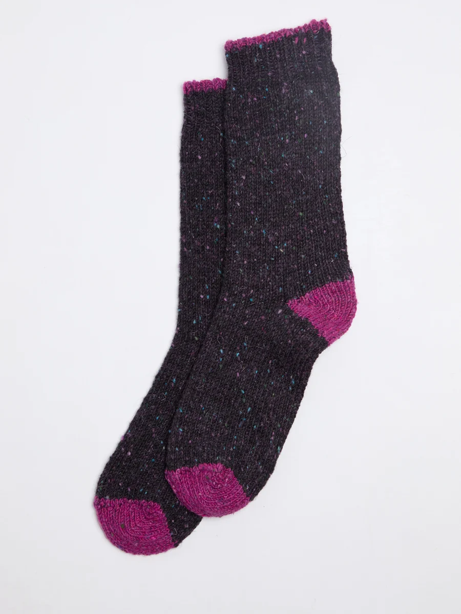 Versatile Foxford Women’s Walking Socks Purple Proven