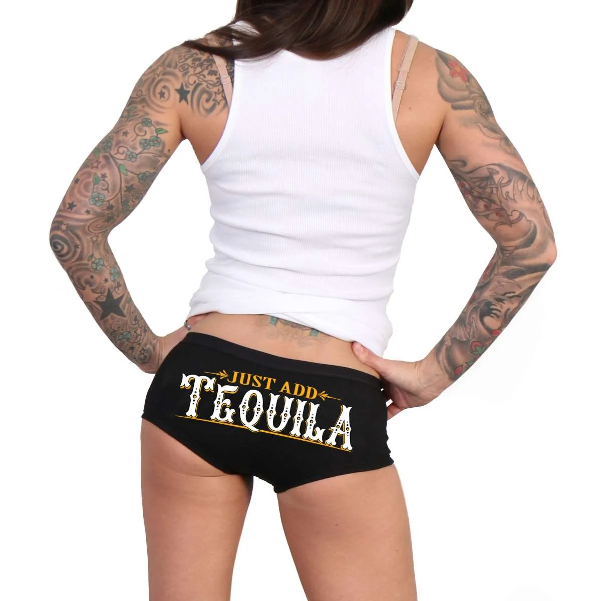 Durable Hot Leathers Just Add Tequila Boy Shorts PTB7577 Modern