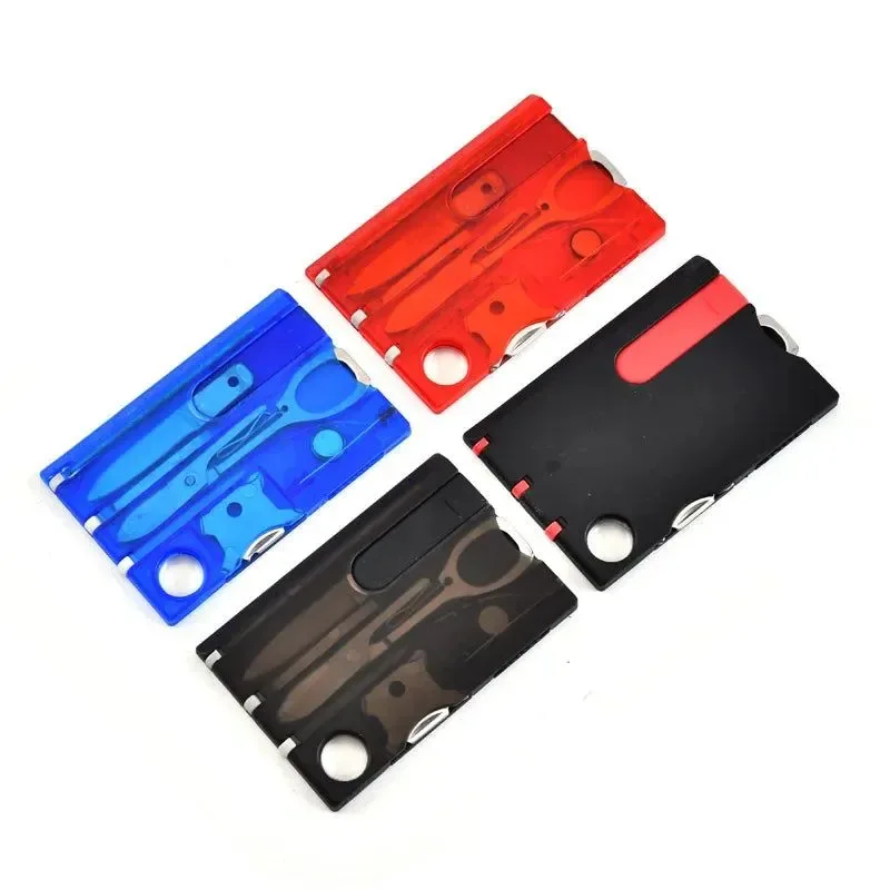 Carefully Designed 10-In-1 Pocket Credit Card Portable Multi-Tool for Outdoor Survival Traditional