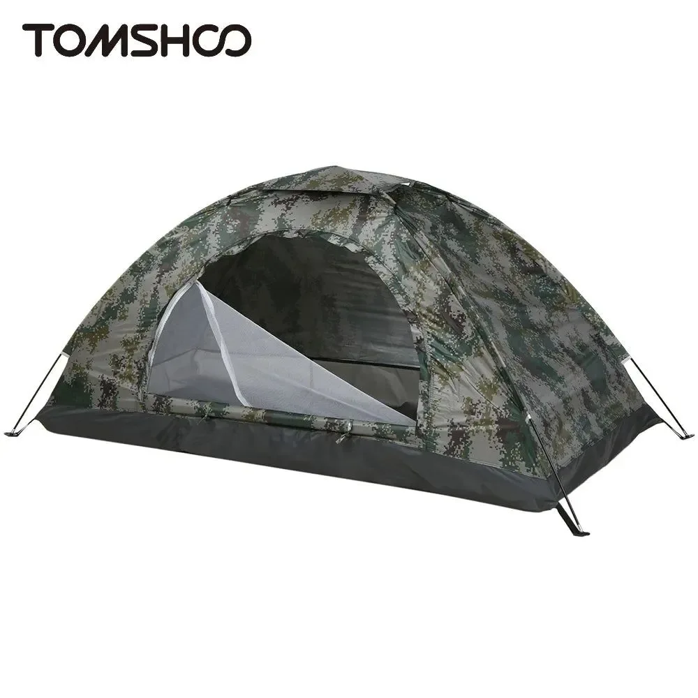 Reusable Ultralight Camping Tent – Single Layer Portable Shelter for 1-2 Persons I for Outdoor Beach Fishing Lightweight