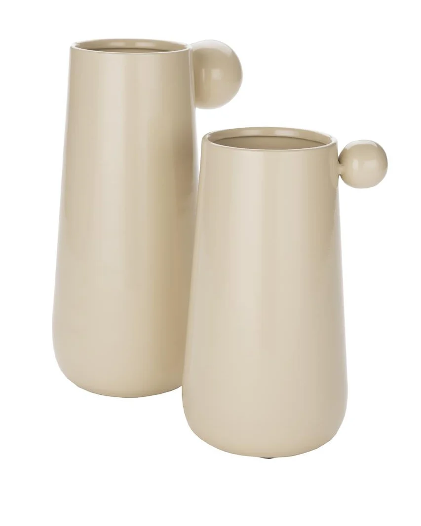 Durable Dot Vase Beige- Large Fine