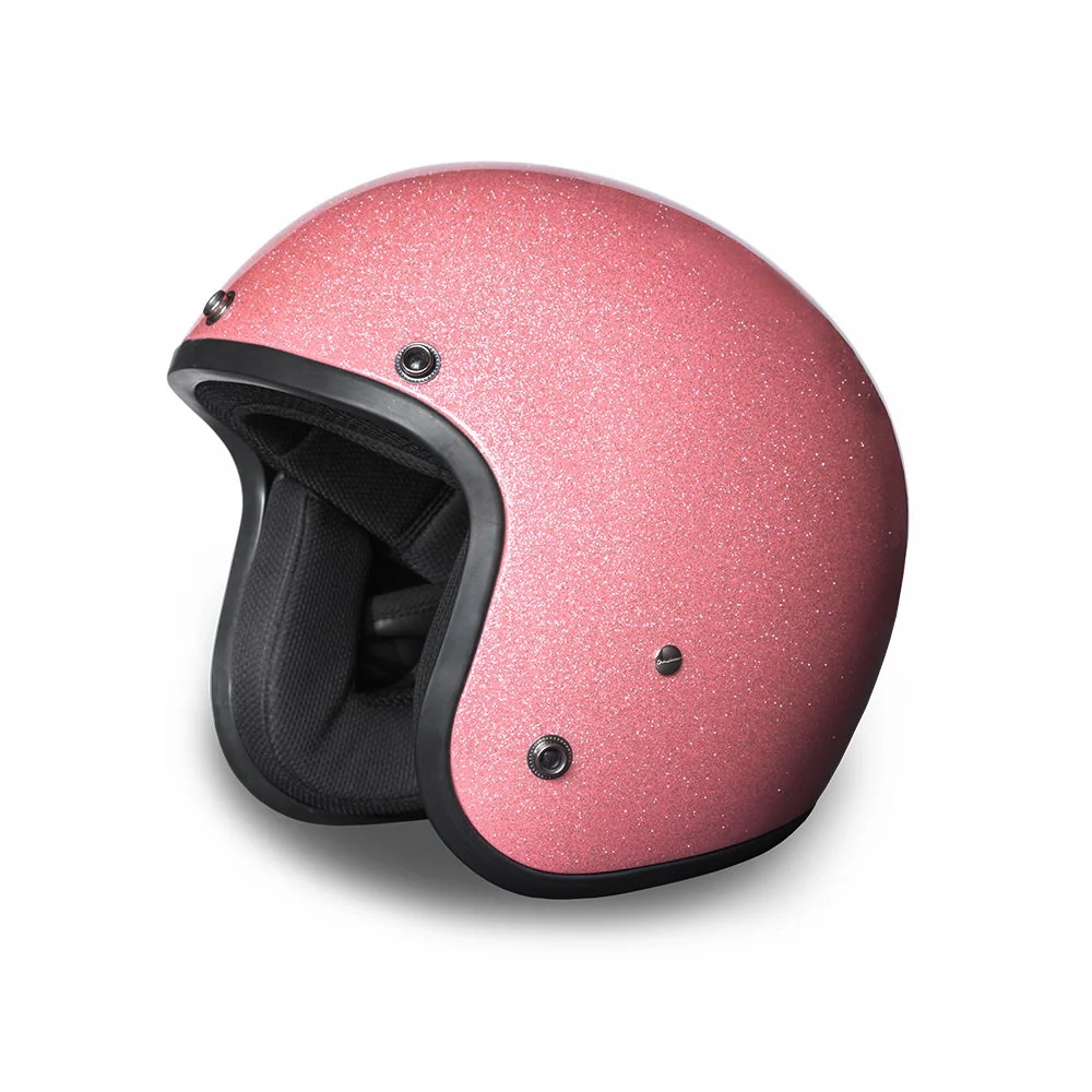 Convenient Close Out Daytona Helmets DC7-P Cruiser Pink Metal Flake ¾ Open Face Helmet Exceptional