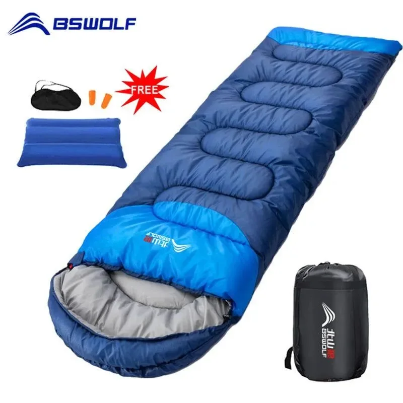 Professional Ultralight Waterproof 4 Season Warm Envelope Sleeping Bag for Camping Traveling and Hiking Artisan
