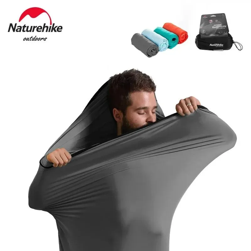 Healthy Ultralight Elastic Sleeping Bag Liner – Travel Hotel Sheet for Outdoor Hiking and Camping Efficient