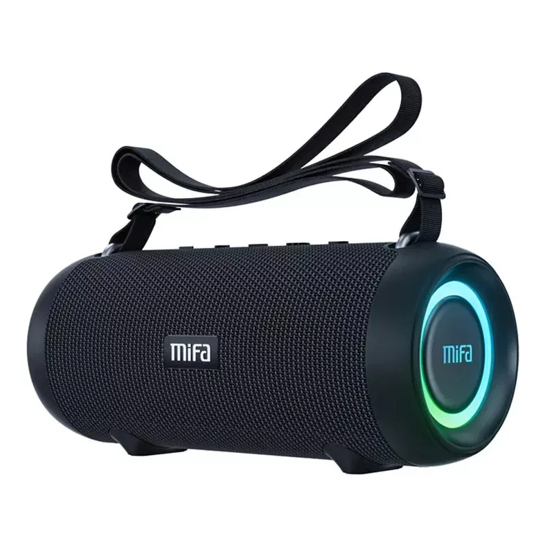 Consistent Bluetooth Speaker with 60W Output Power and Class D Amplifier – Excellent Bass Performance for Camping Long-Lasting