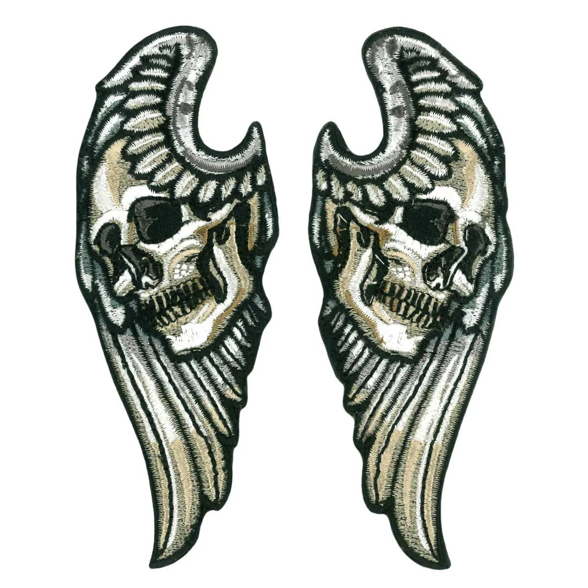 World-Class Hot Leathers Angel Wings Skull 4 3.6 X 4.4 Embroidered Patch PPQ2427 Carefully Designed