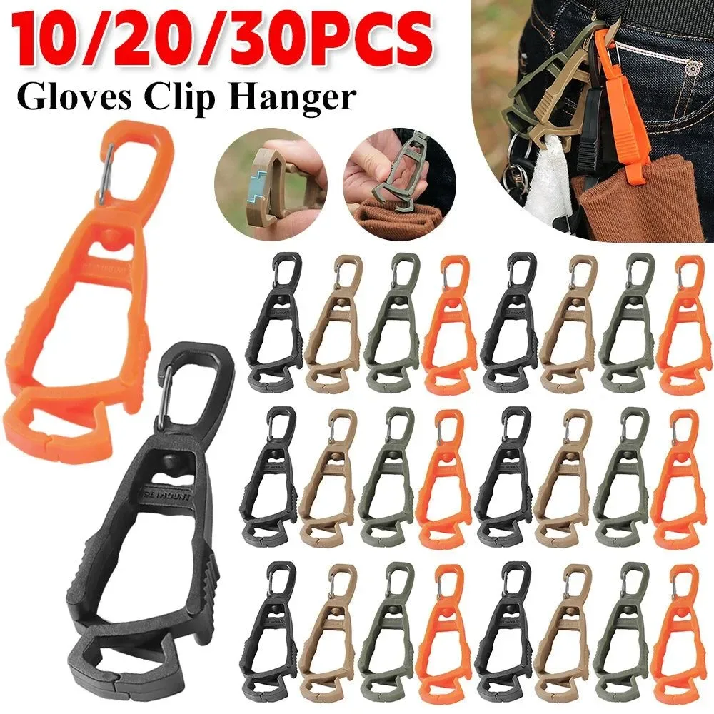 Contemporary Outdoor Protective Gloves Clips Hanger – Multi-purpose Work Glove Guard Safety Plastic Clip for Camping Accessories Expertly Made