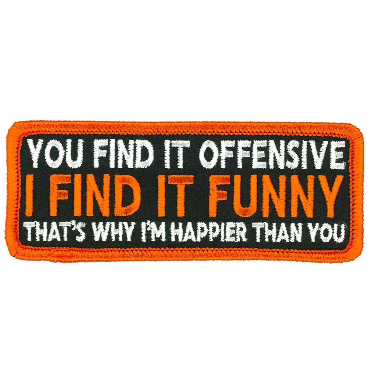 Artisan Hot Leathers I Find It Funny Patch PPL9953 Next-Generation