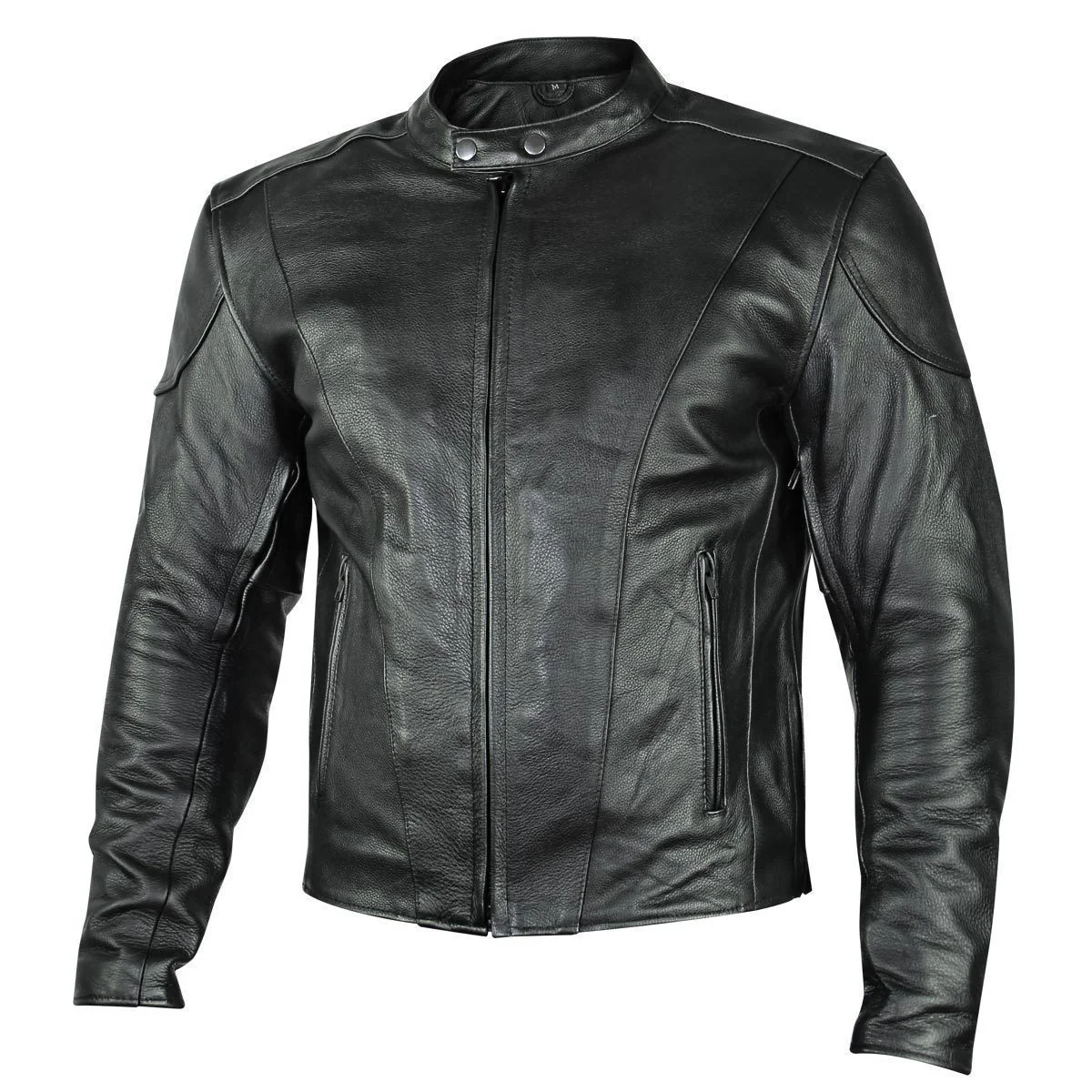 Exceptional Milwaukee Leather Men’s Premium Black Leather Motorcycle Riders Jacket with CE Armor Protection – LKM17003 Elegant