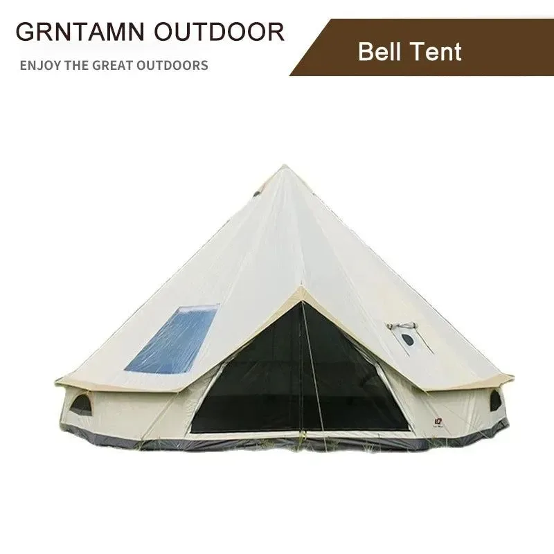 High-Quality Waterproof 4-Season Yurt Wall Tent with Roof Stove Jack Responsible