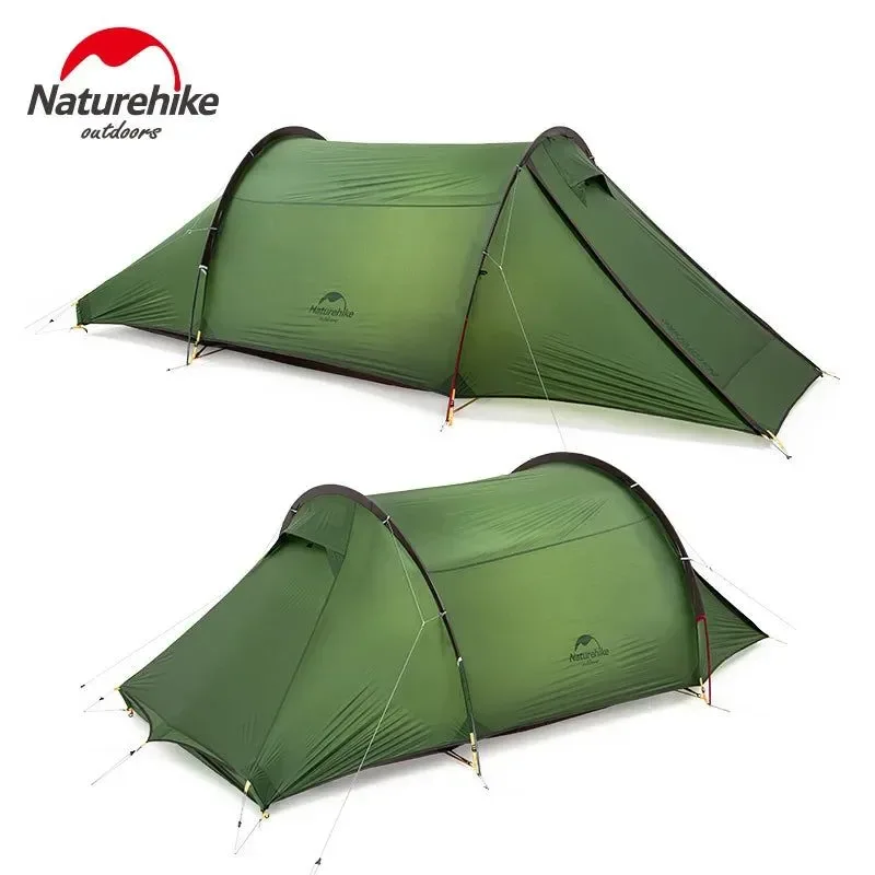Crafted New Tunnel Camping Tent 2-Person Ultralight 20D Waterproof 4-Season Travel Tent Selected