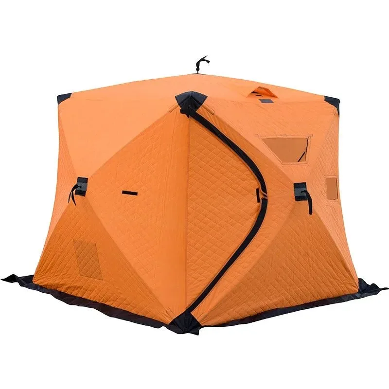 Exclusive Outdoor Camping Tent 3-4 Person – Pop Up Travel Tent Ice Fishing Tents Fast