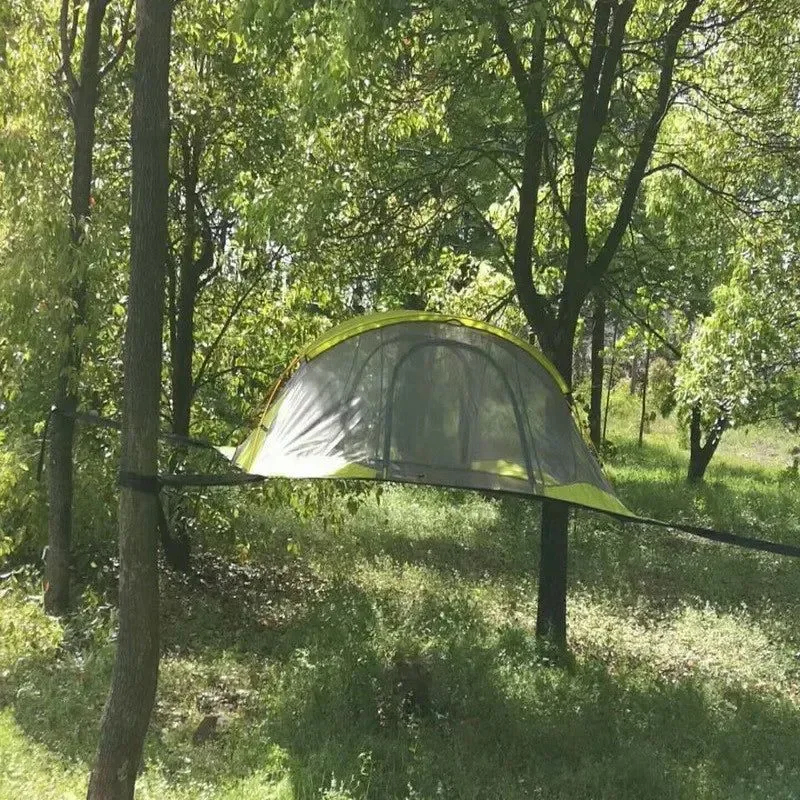 Outstanding Large Outdoor 3-4 People Tent with Mosquito Net Hammock Carefully Designed