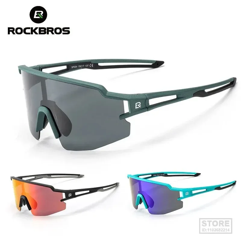High-End UV400 Polarized Photochromic Cycling Sunglasses – I for Fishing Hiking and Riding Excellent