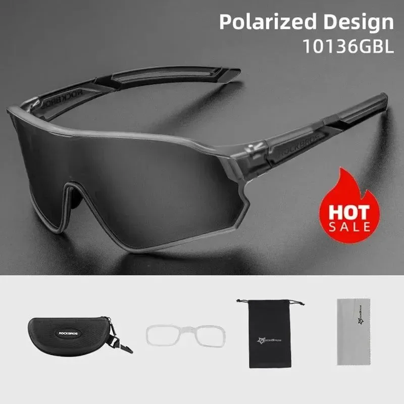 Flexible UV400 Polarized Cycling Sunglasses – Sport Sun Protection for Hiking Camping and Golf Next-Generation
