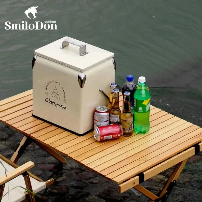 Pure 13L SmiloDon Outdoor Portable Camping Refrigerator – Insulated Ice Box Premium