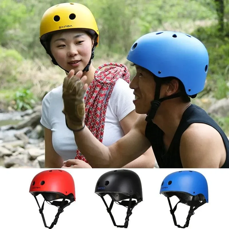 Optimized Universal Safety Helmet for Mountaineering Hiking and Climbing – Fast Descent Rescue Protection Relaxed