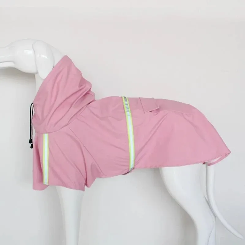 Contemporary Waterproof Reflective Dog Raincoat Jacket for Small to Large Dogs – Sizes S-5XL Stylish