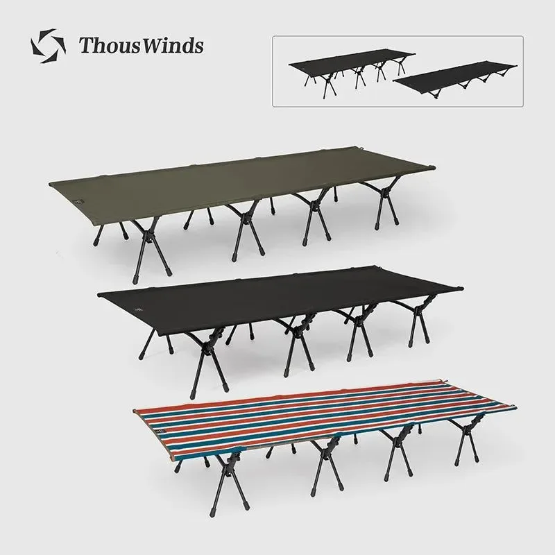 Authentic Thous Winds Portable Camping Cot – Lightweight Foldable Bed for Outdoor Camping Hiking and Travel Healthy