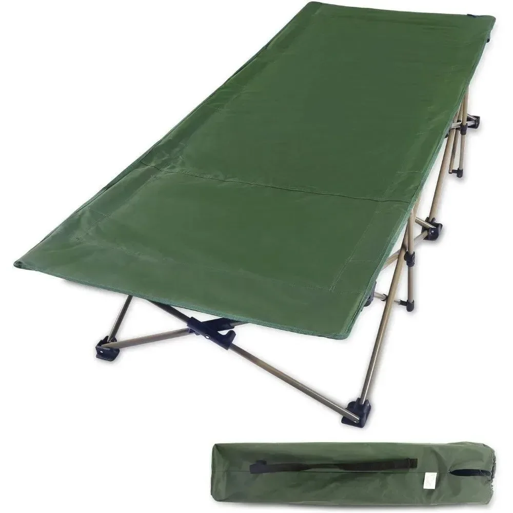 Specialty Oversized Camping Cot for Adults 500lbs – Extra Wide and Tall Heavy Duty Portable Sleeping Cot About this item Prestigious