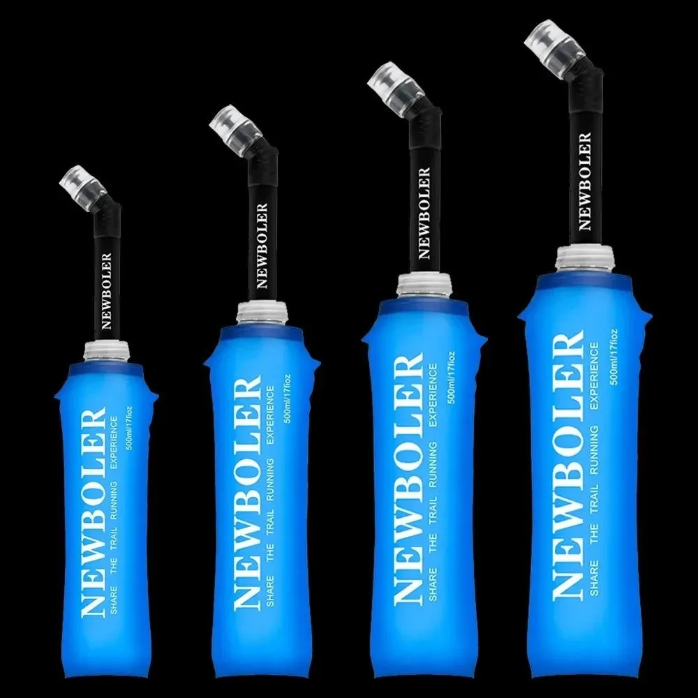 Breathable TPU Soft Water Bottle – Collapsible Hydration Flask for Running Outdoor Adventures Crafted