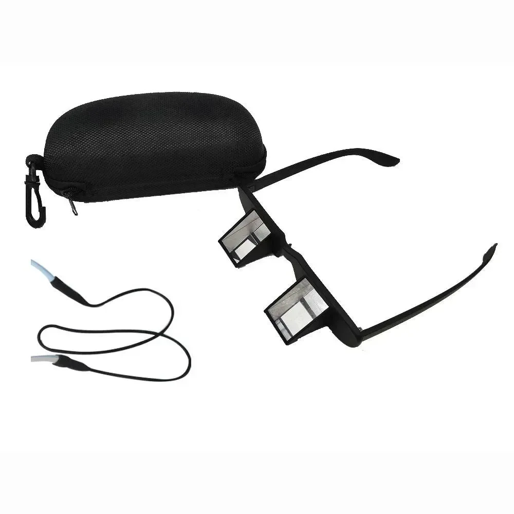 Easy-to-Use 90° Horizontal Prism Belay Glasses for Climbing – Reduce Neck Strain for Outdoor Sports Rock Climbing Classic