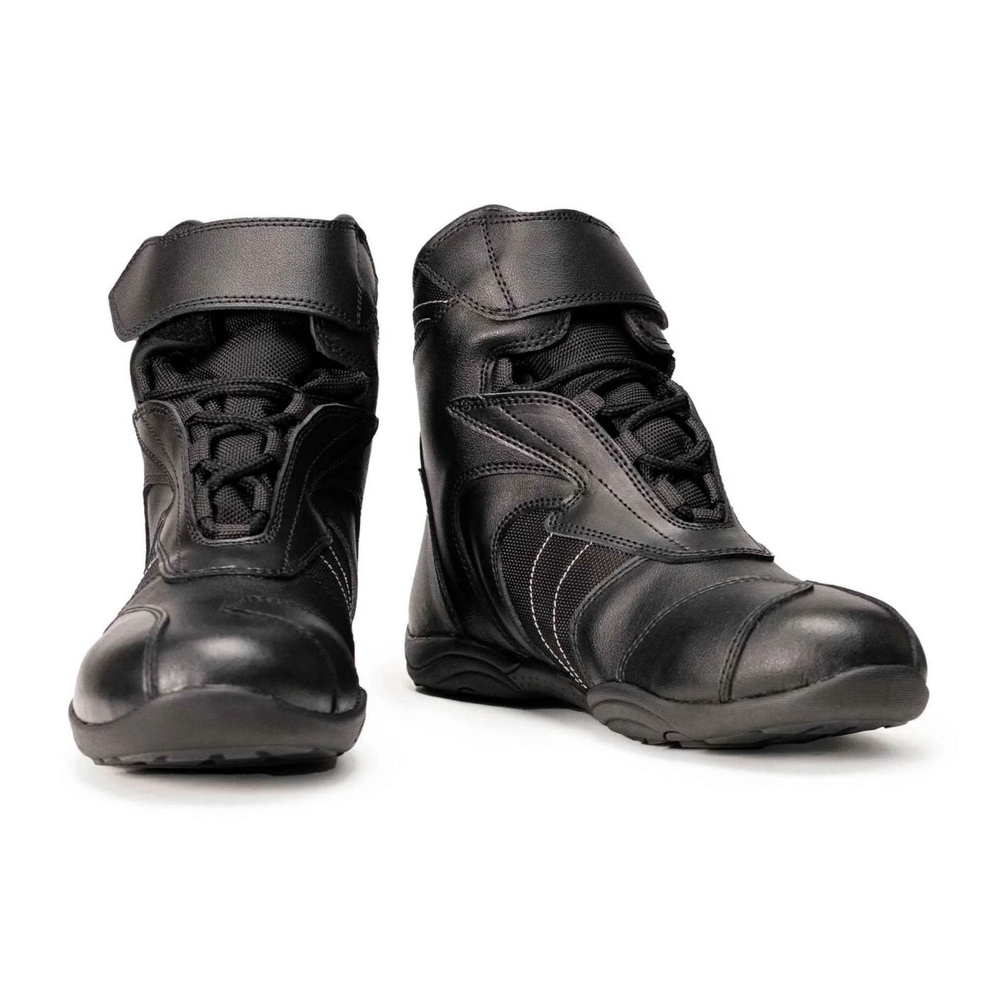Certified MMCC Men’s Ridge Racer Black Motorcycle Boots – MBM9180 Pure
