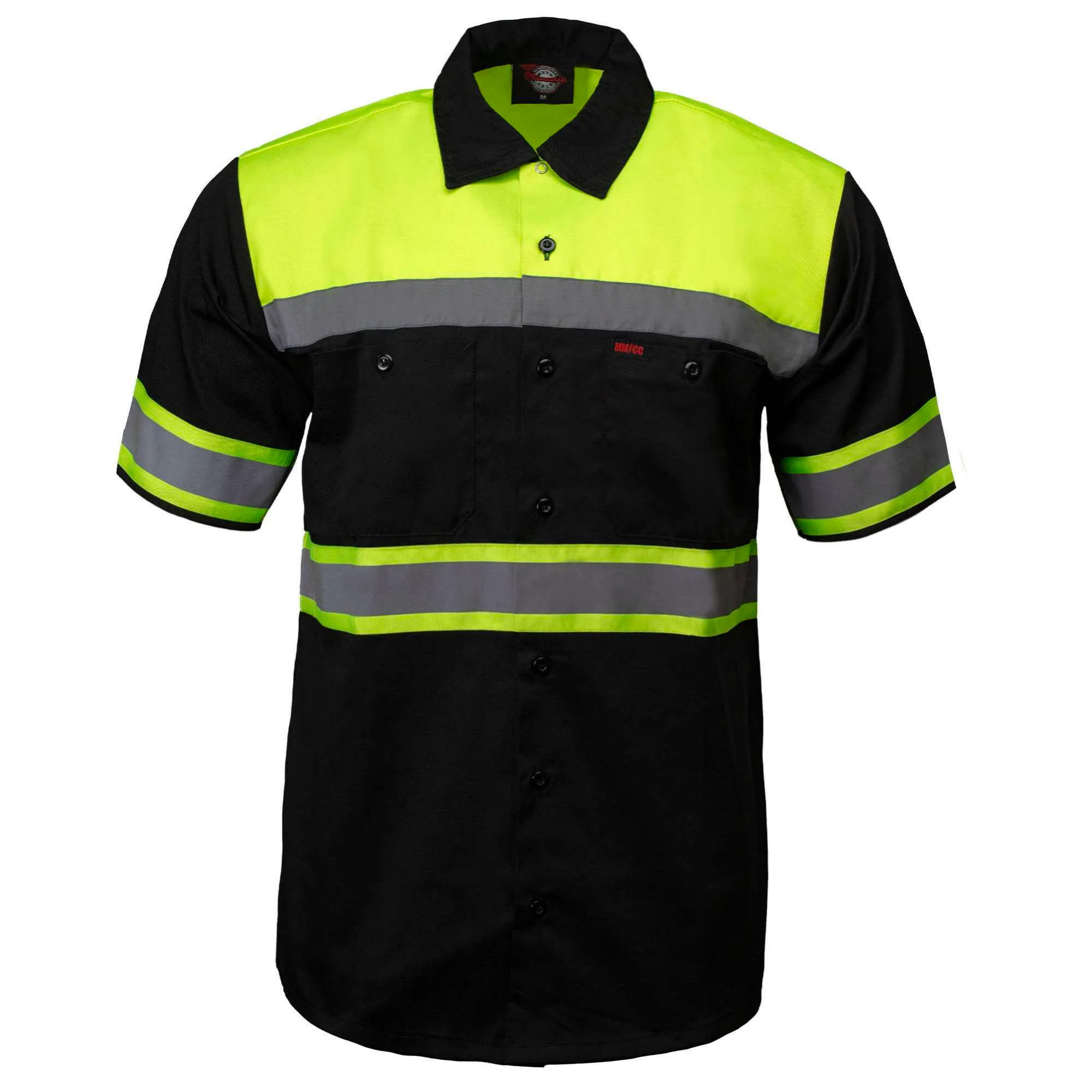 Fine MMCC Men’s Safeway Mechanic Shirt – MDM11613 Green