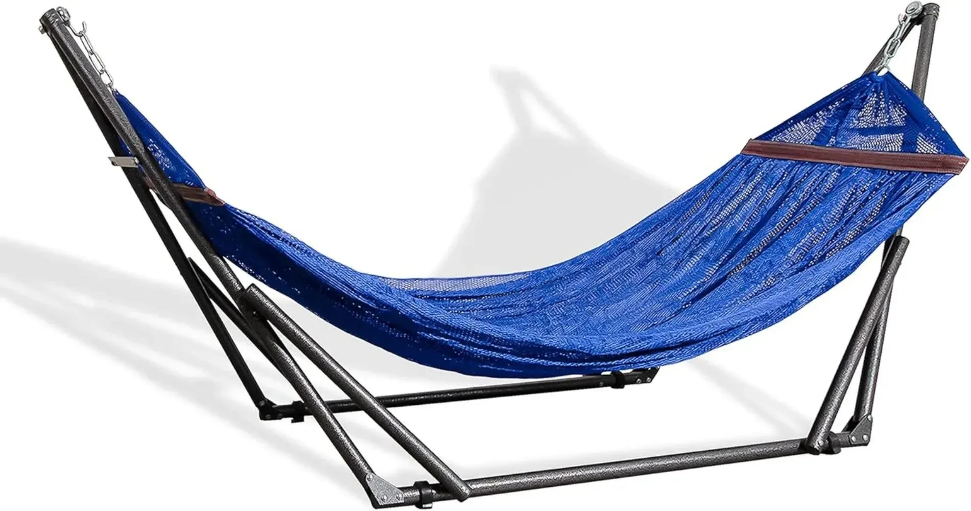 Expertly Made Portable Hammock with Steel Stand – Adjustable Outdoor Hanging Bed for Camping Beach Patio Modern