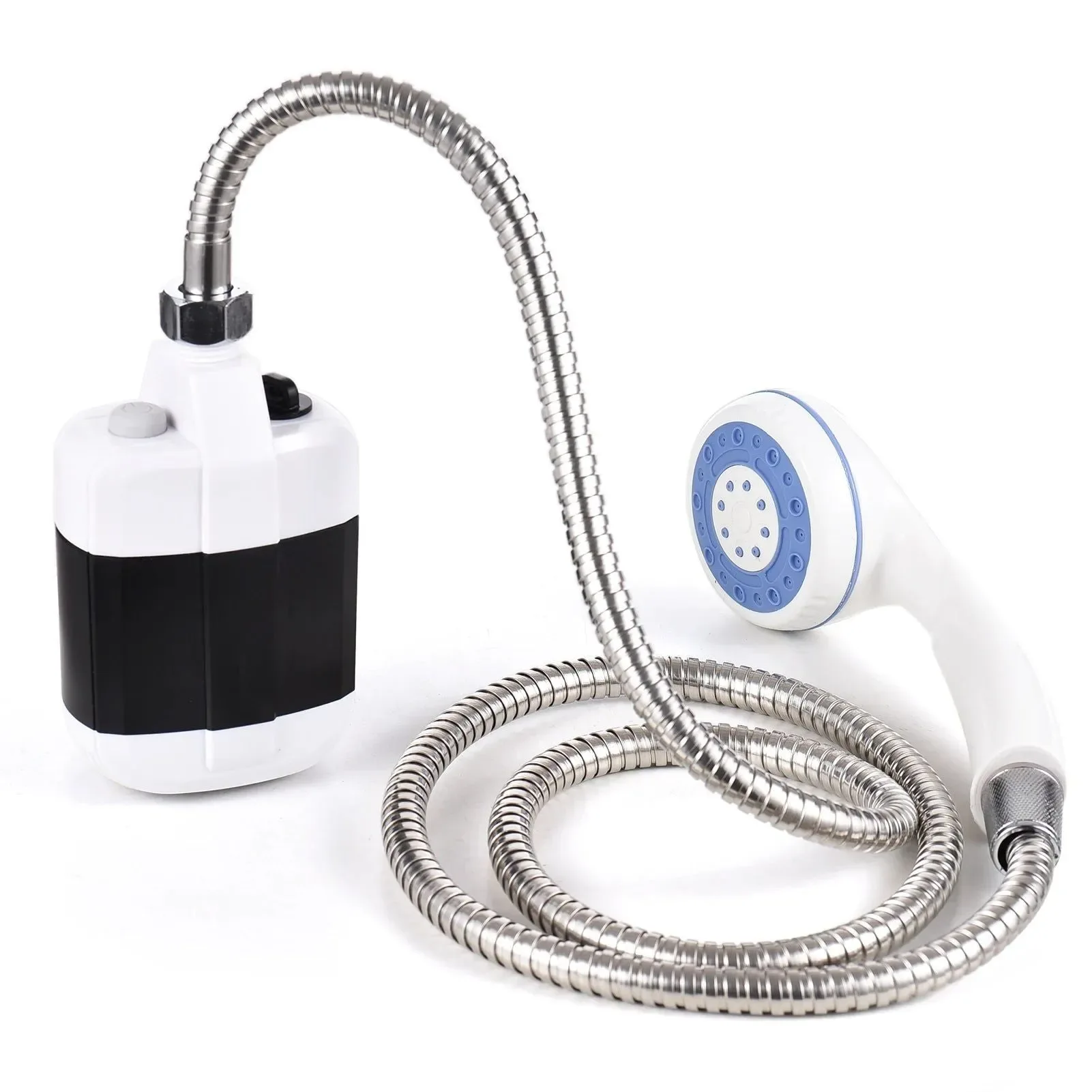 Long-Lasting Portable Camping Shower – USB Rechargeable Electric Pump 4-5L min for Camping Car Washing Pet Cleaning Carefully Designed