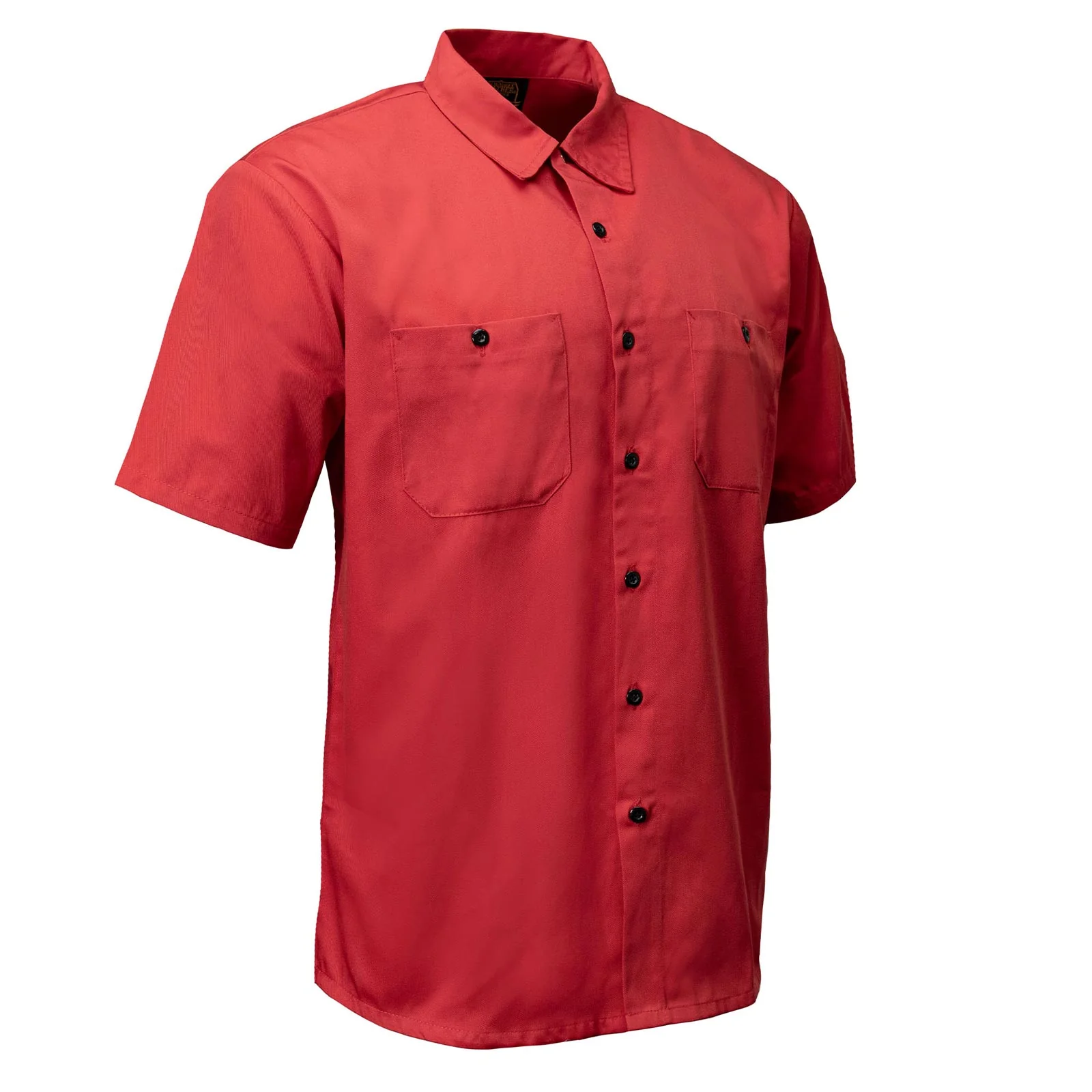 Premium Material MMCC Men’s Red Super Duty Polyester Blend Mechanic Shirt – MDM11663MMCC Super Duty Mechanic Shirt Official