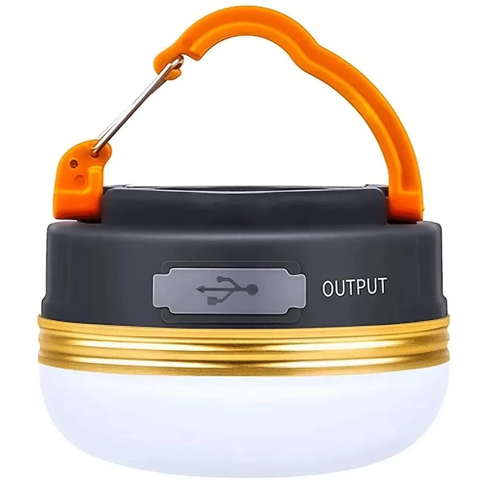 Excellent Luz de camping LED de 10 W recargable por USB con imán linterna portátil para camping emergencias y actividades al aire libre. Reusable