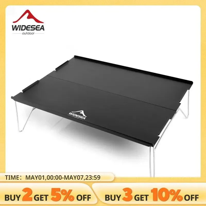 Exceptional Mesa de camping plegable ultraligera Widesea Outdoor escritorio portátil para escalada pesca picnics y turismo Environmentally Friendly