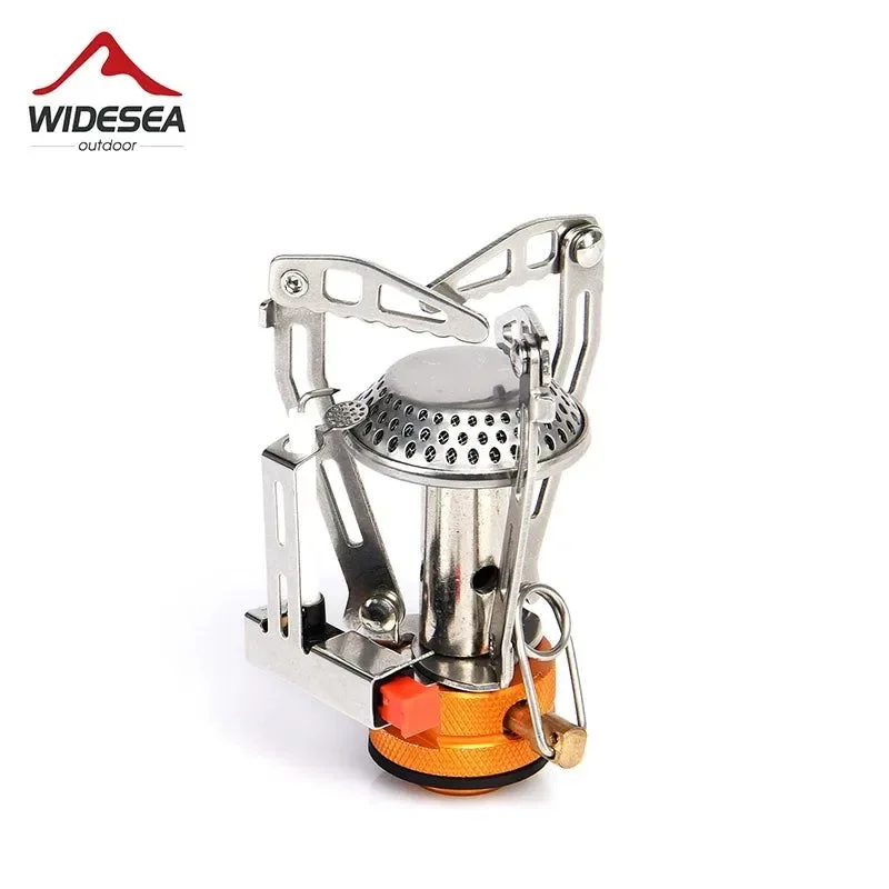 High-Quality Estufa de gas para camping Widesea quemador plegable de una sola pieza para cocinar al aire libre Safe