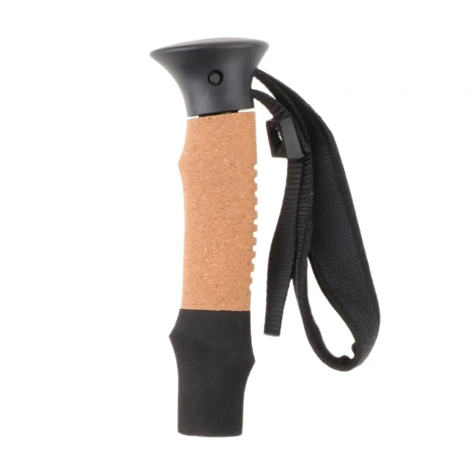 Enhanced Adaptador de mango para bastón de trekking con correa de mano bastón antideslizante duradero para viajes y acampadas al aire libre. Soft