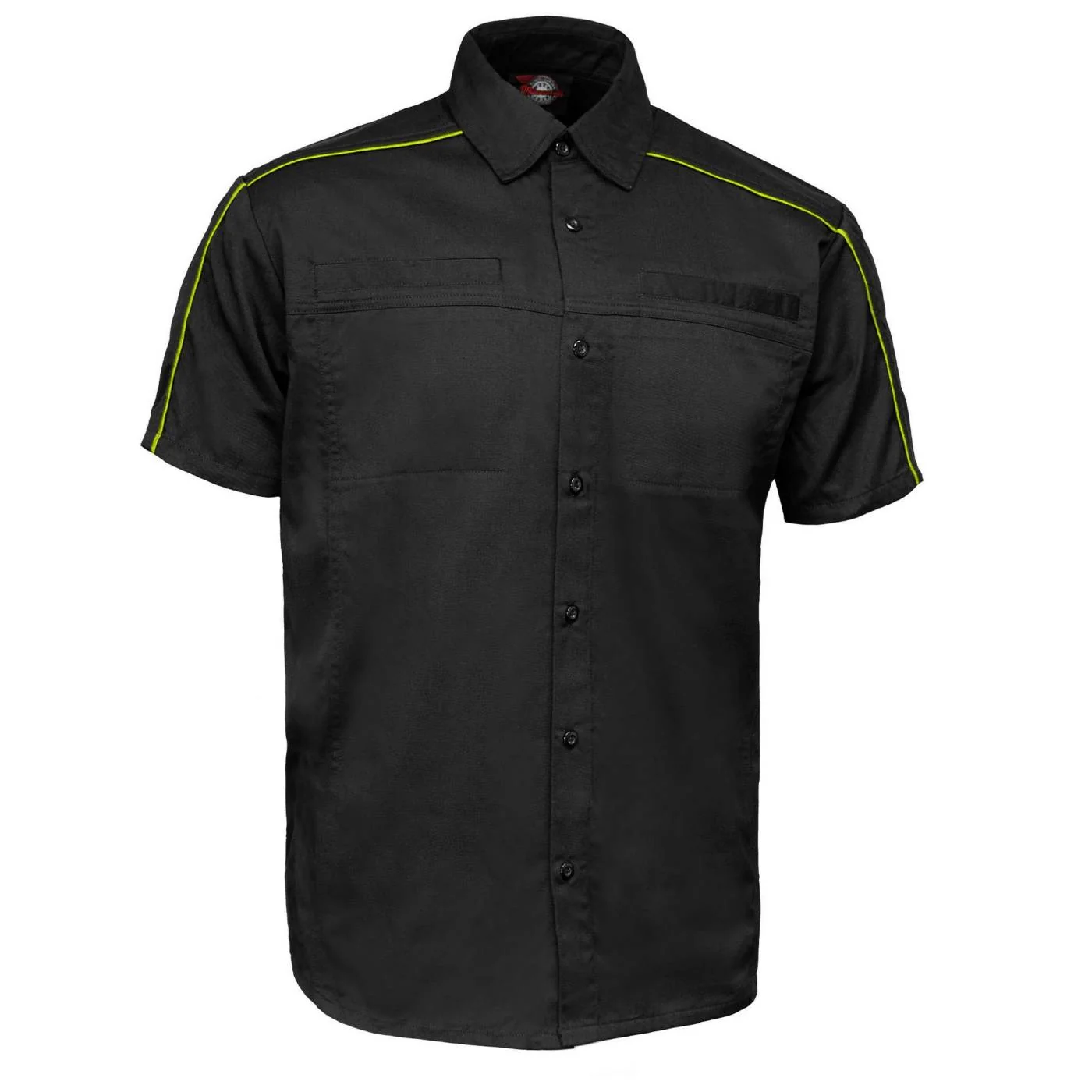 Fine Crafted MMCC Men’s Slipstream Black Green Cotton Mechanic Shirt – MDM11690MMCC Slipstream Mechanic Shirt Lightweight