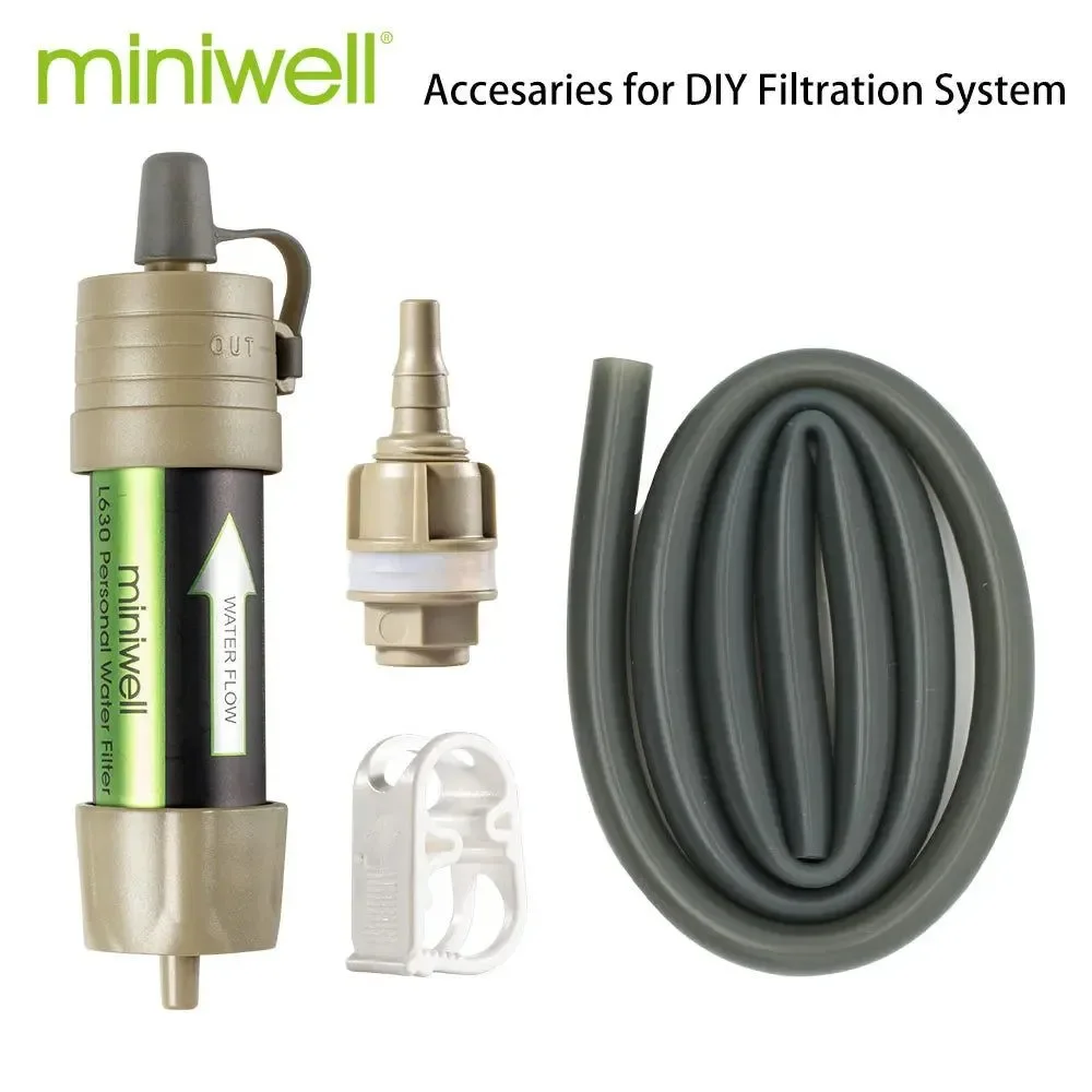 Elegant Filtro de agua purificador personal para acampar Miniwell L630 i para supervivencia o emergencias. PRESUPUESTO Innovative