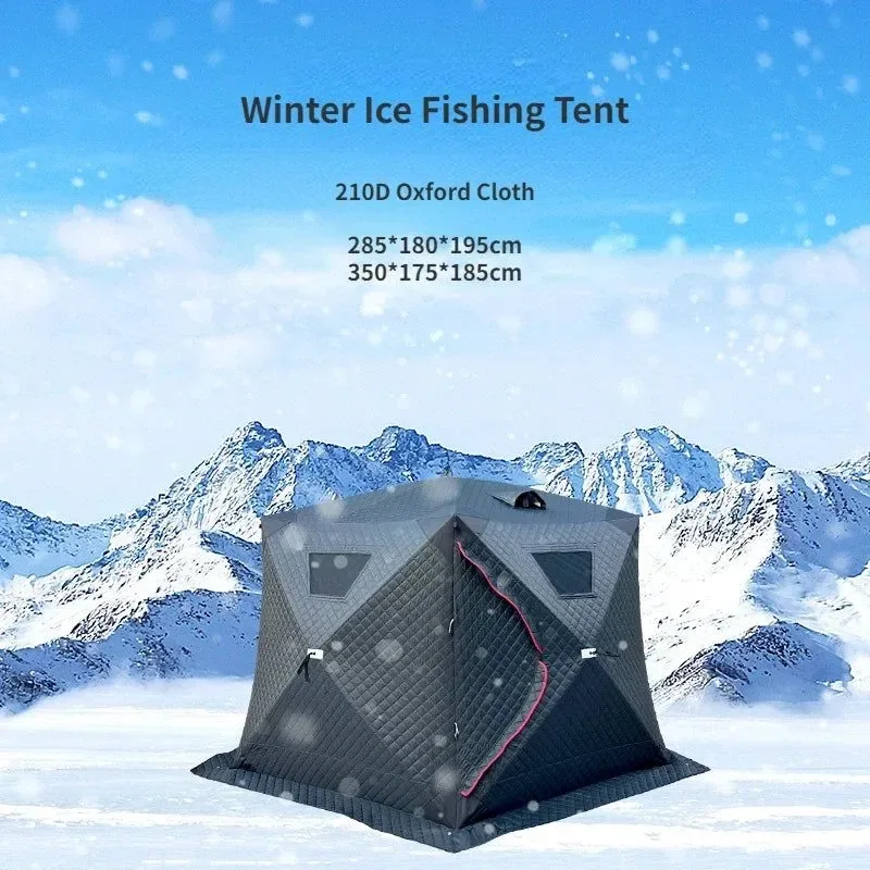 Organic Tienda de campaña para pesca de invierno engrosada para exteriores Solid